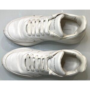 Alexander McQueen Oversized Sneakers Size 39 D US 9 Men's White